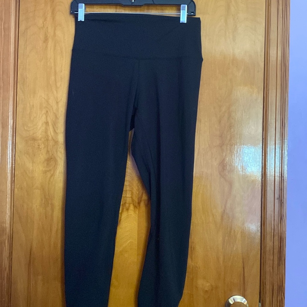 Black high waisted leggings